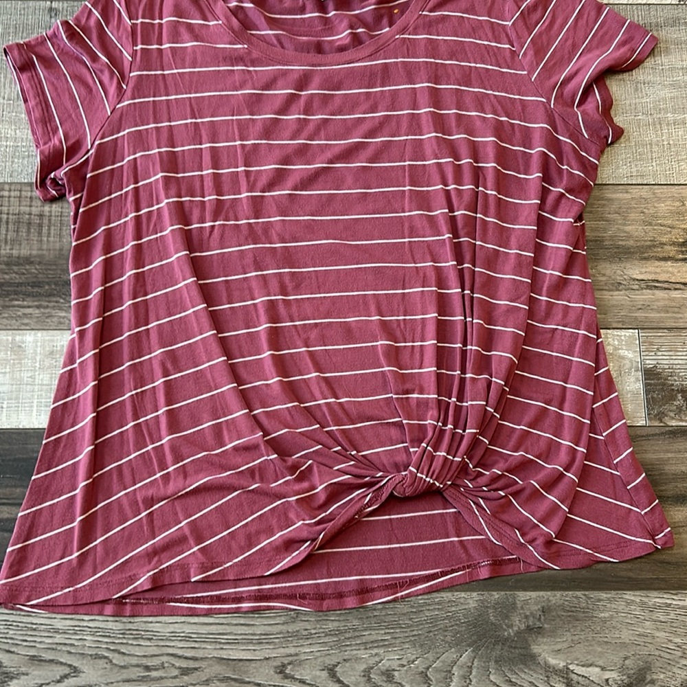 Nine Britton XXL stretch striped top
